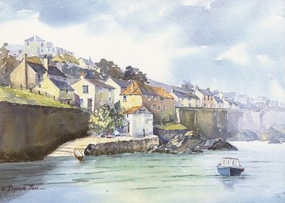 Summer Day, Coverack by Elizabeth Parr
