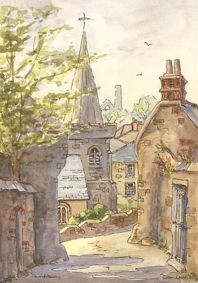 St Agnes Church by Gwen Clay