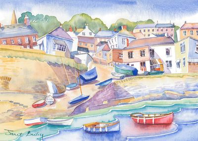 Portscatho by Janet Bailey