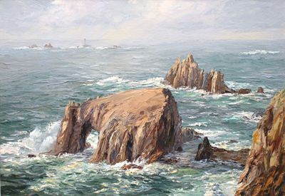 Squalls off Lands End by Nancy Bailey