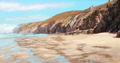 Chapel Porth by Nancy Bailey