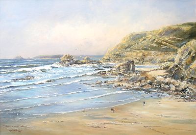 Trevaunance Cove by Wyn Appleford